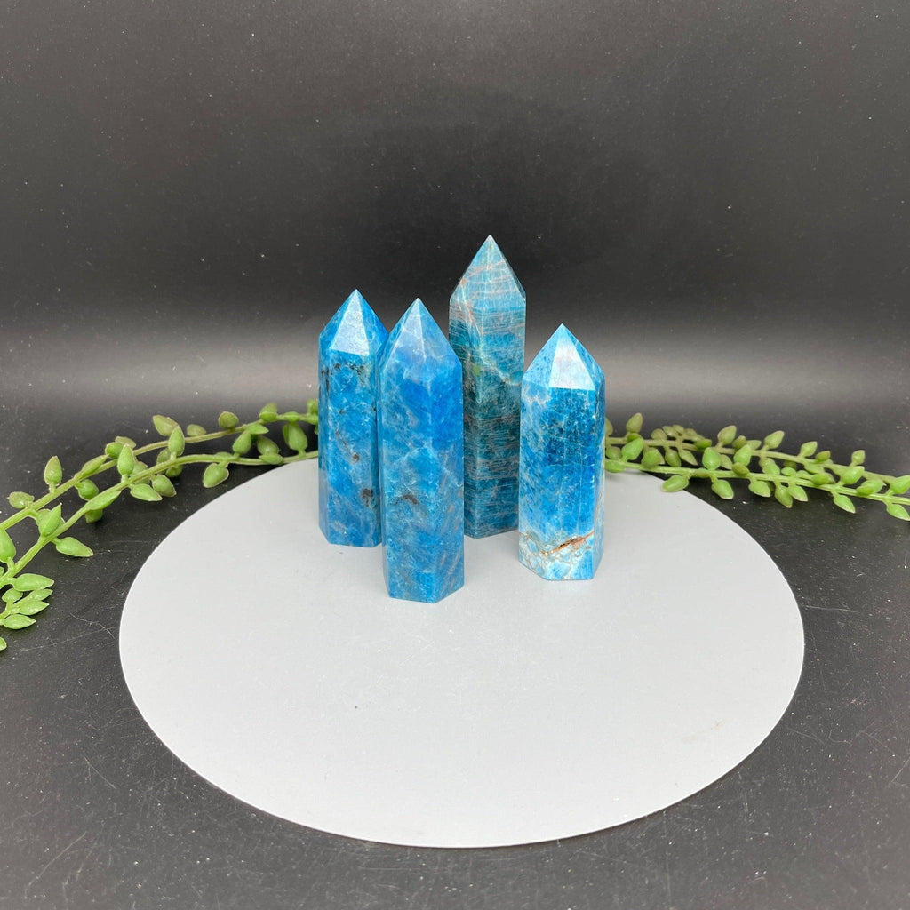 Blue Apatite Towers - Natural Collective LLC
