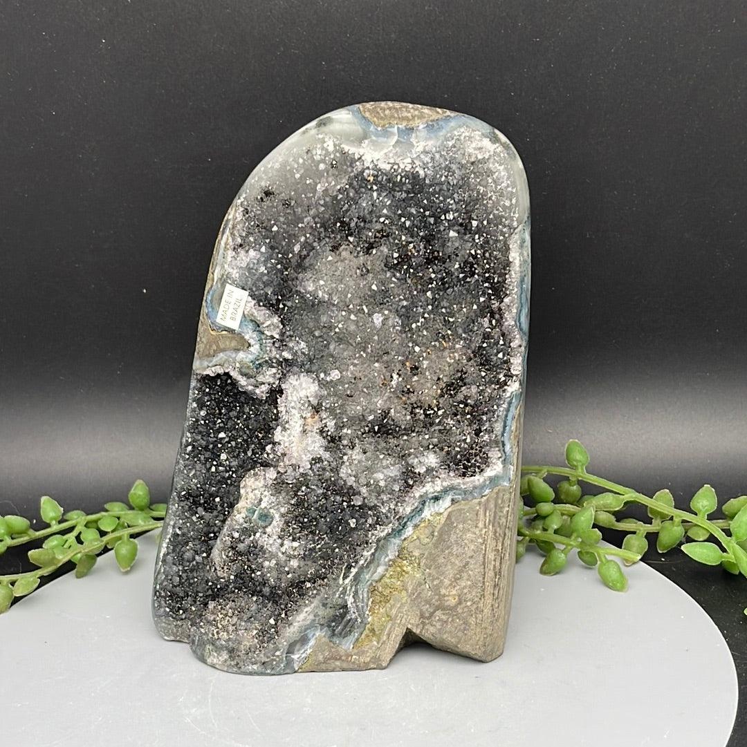 Polished Cut Base Amethyst - 0.895 kg - Natural Collective LLC