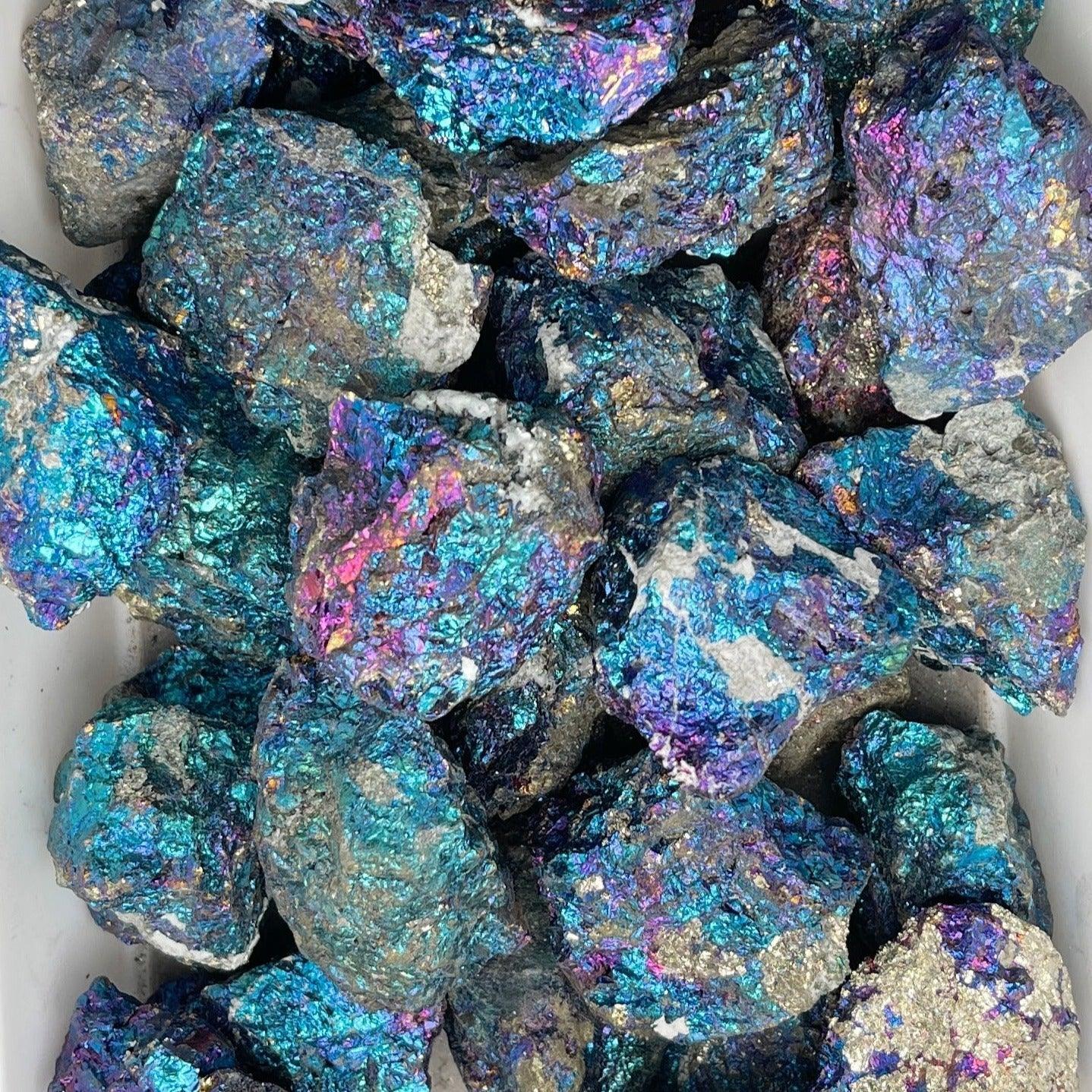 Peacock Stones Roughs - Natural Collective LLC