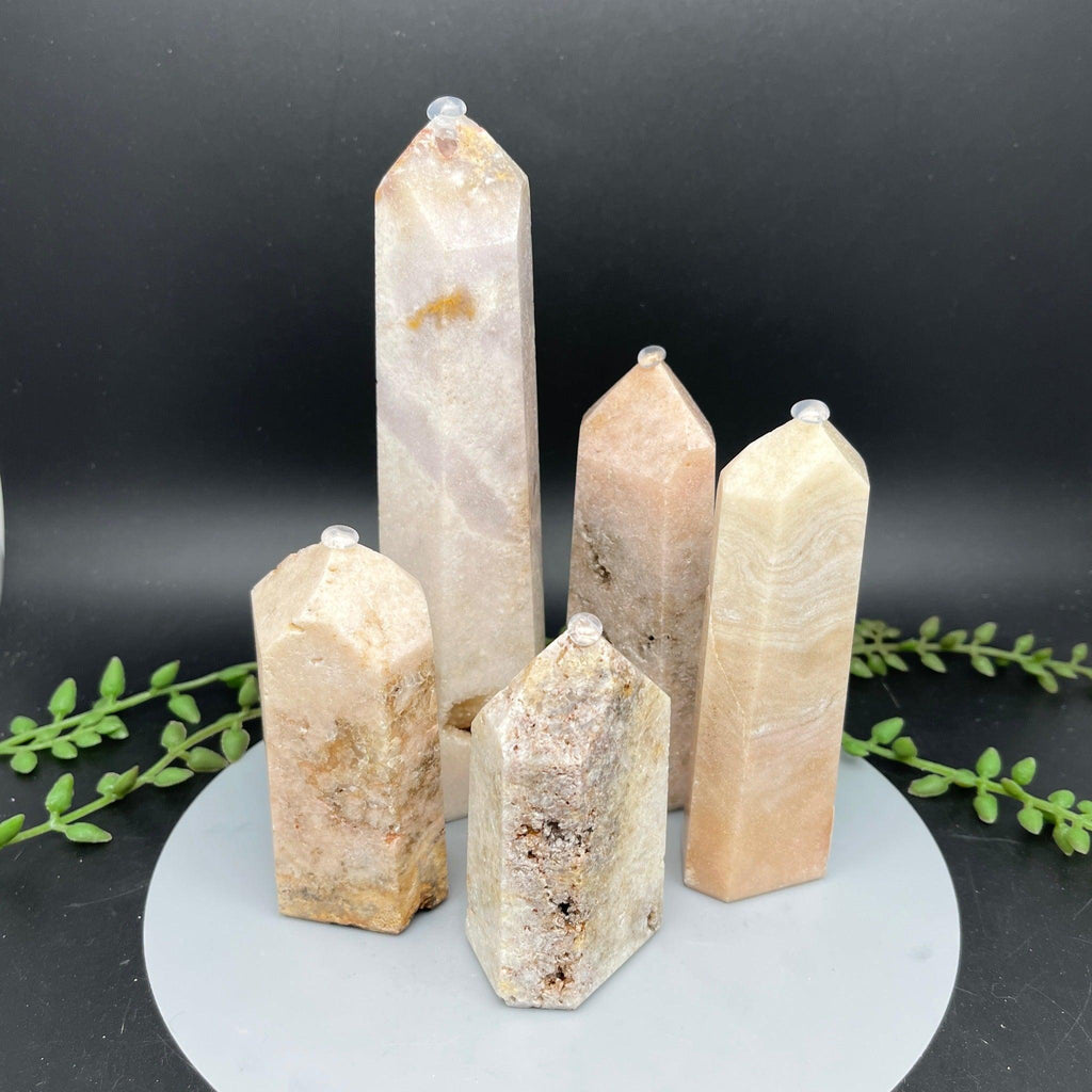 Pink Amethyst Towers - Natural Collective LLC