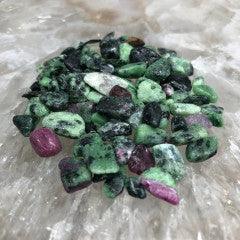 Ruby in Zoisite Chips - Natural Collective LLC