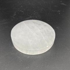Selenite - Charging Plate - Round - Natural Collective LLC