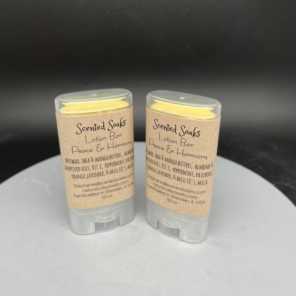peace and harmony lotion bar pocket size