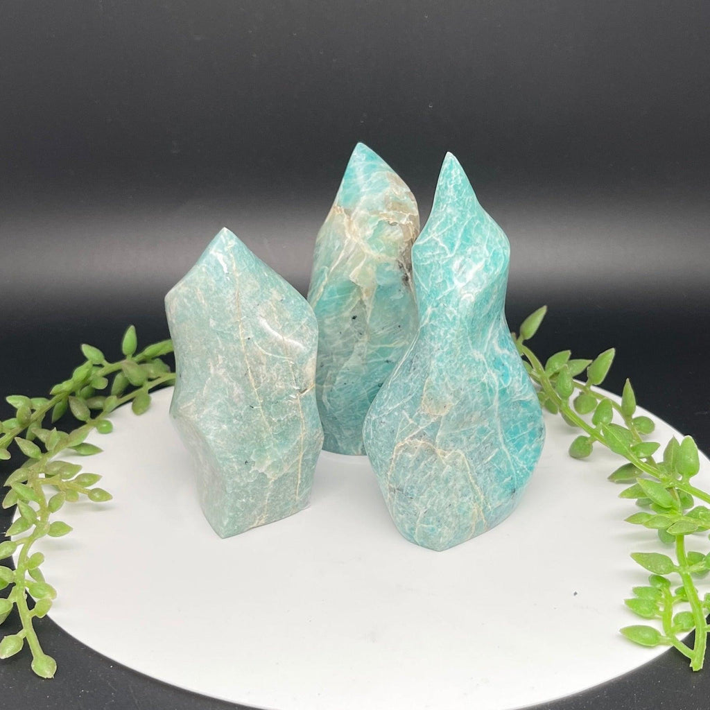 Amazonite Flames - Natural Collective LLC