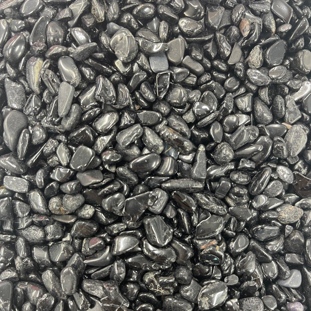 Black Tourmaline Chips - Natural Collective LLC