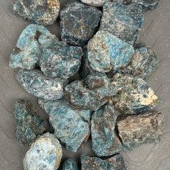 Blue Apatite Roughs - Natural Collective LLC
