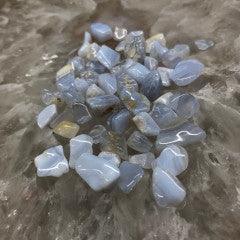 Blue Lace Agate Chips - Natural Collective LLC