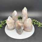 Blue Rose Quartz Flames - Natural Collective LLC