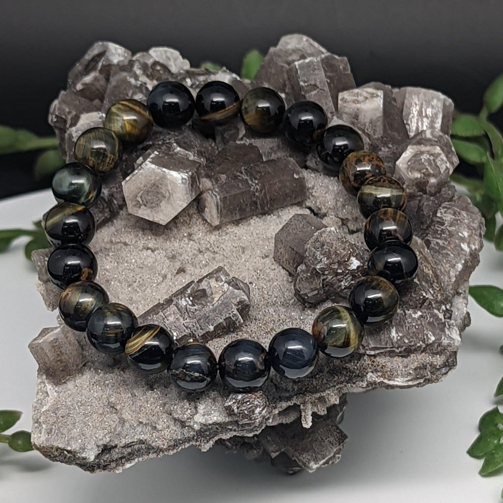 Bracelets - Blue Tigers Eye - Natural Collective LLC