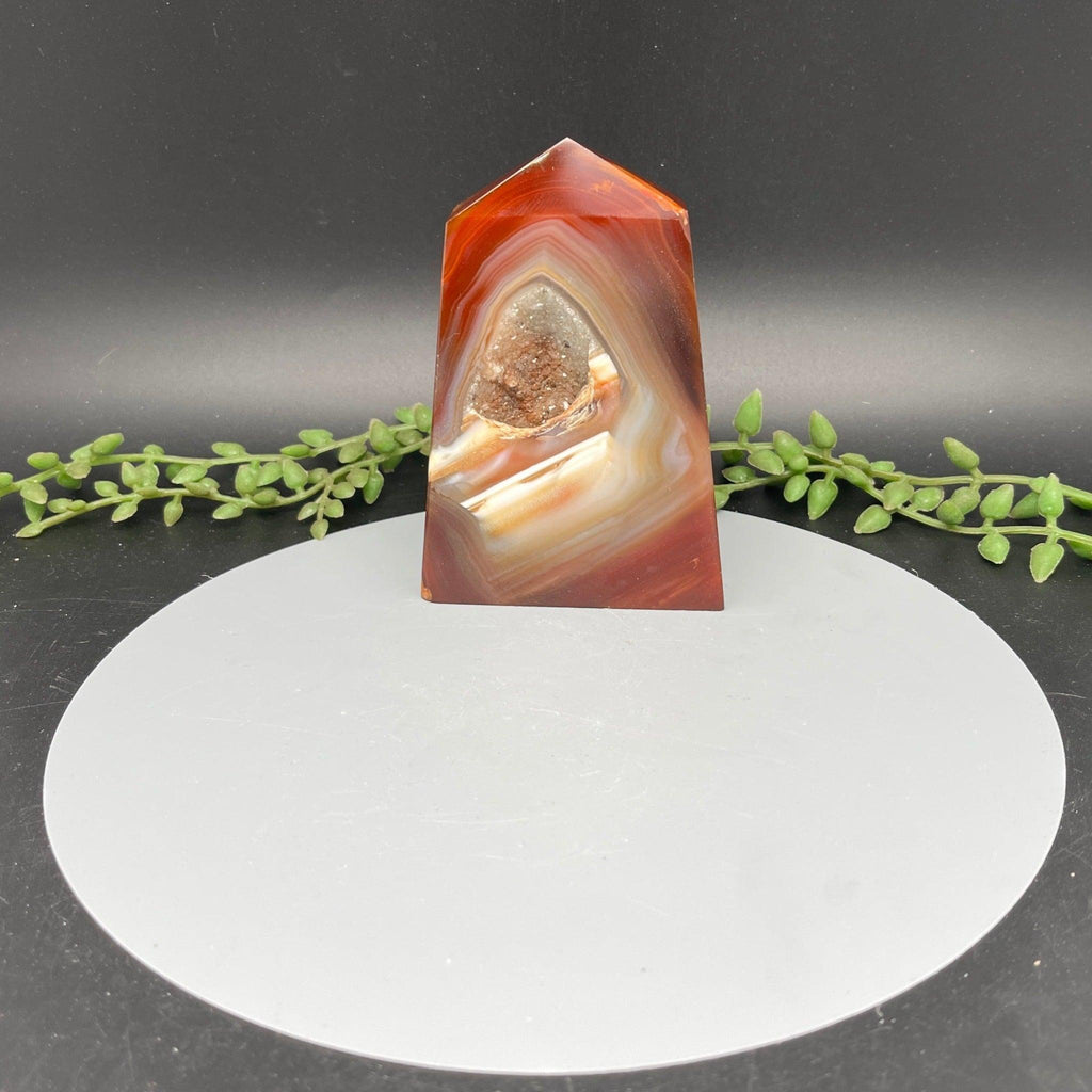 Carnelian Druzy Towers (150-199 Grams) - Natural Collective LLC