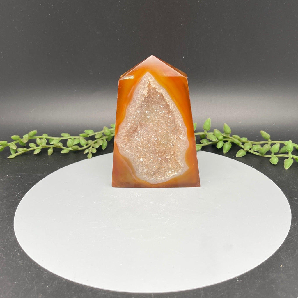 Carnelian Druzy Towers (150-199 Grams) - Natural Collective LLC