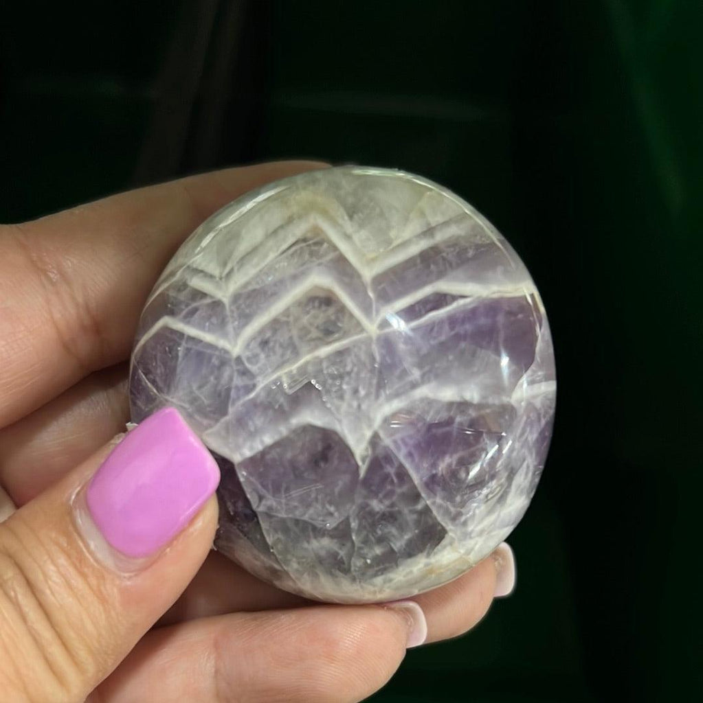 Chevron Amethyst Palms - Natural Collective LLC