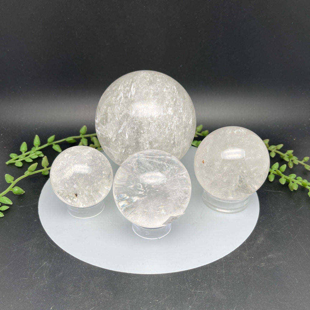 Clear Quartz Spheres - Natural Collective LLC