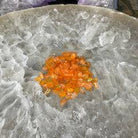 Crackled Dark Orange Quartz Chips - Natural Collective LLC