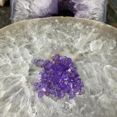 Crackled Purple Quartz Chips - Natural Collective LLC