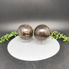 Dark Smoky Quartz Spheres - Natural Collective LLC