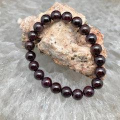 Bracelets - Garnet - Natural Collective LLC