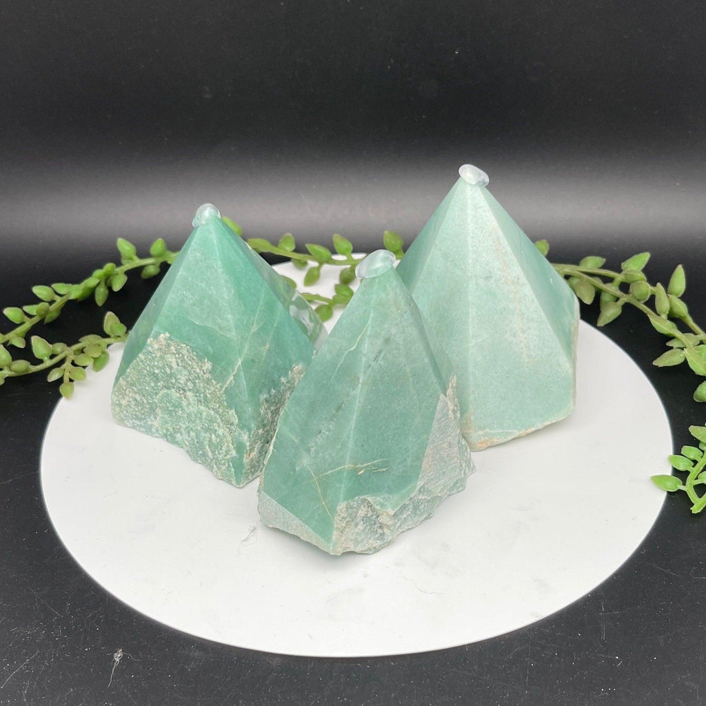 Green Aventurine Polished Tops - Natural Collective LLC