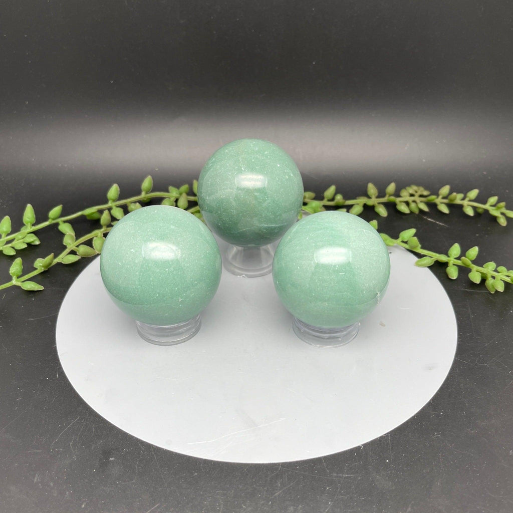 Green Aventurine Spheres - Natural Collective LLC