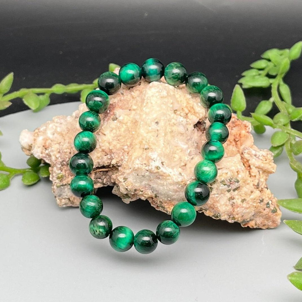 Bracelets - Green Tigers Eye - Natural Collective LLC