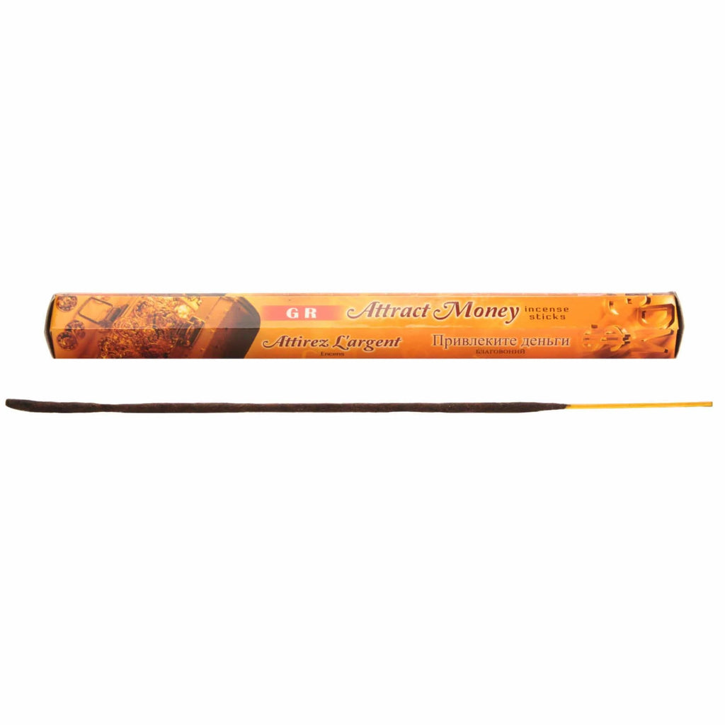 GR Jumbo Attract Money Incense Sticks - Natural Collective LLC