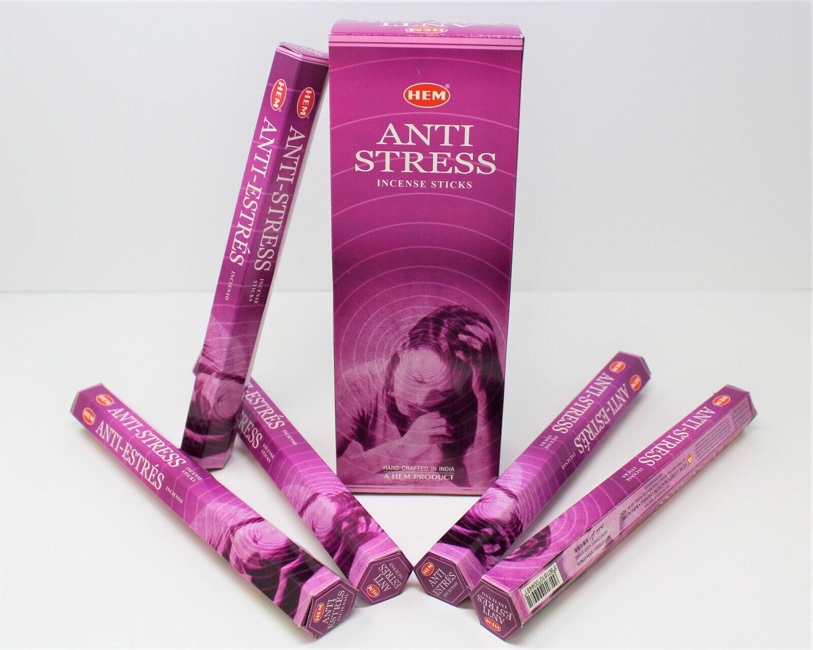 HEM Anti Stress Incense Sticks - Natural Collective LLC