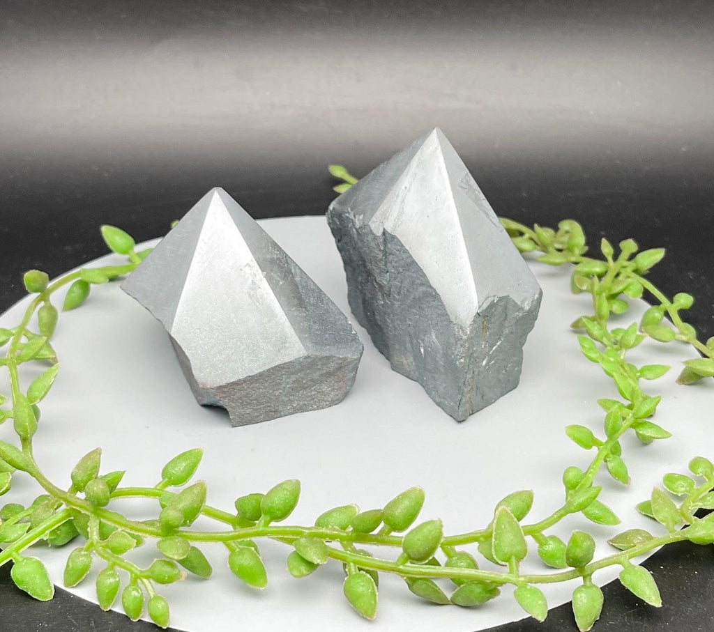 Hematite Polished Tops - Natural Collective LLC
