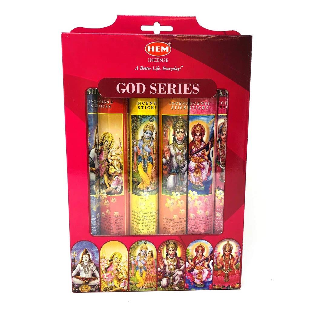 HEM God Series Incense Sticks Gift Pack - Natural Collective LLC