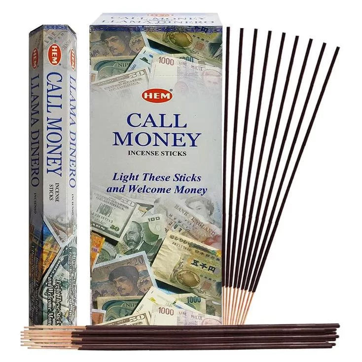 HEM Jumbo Call Money Incense Sticks - Natural Collective LLC