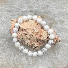 Bracelets - Howlite - Natural Collective LLC