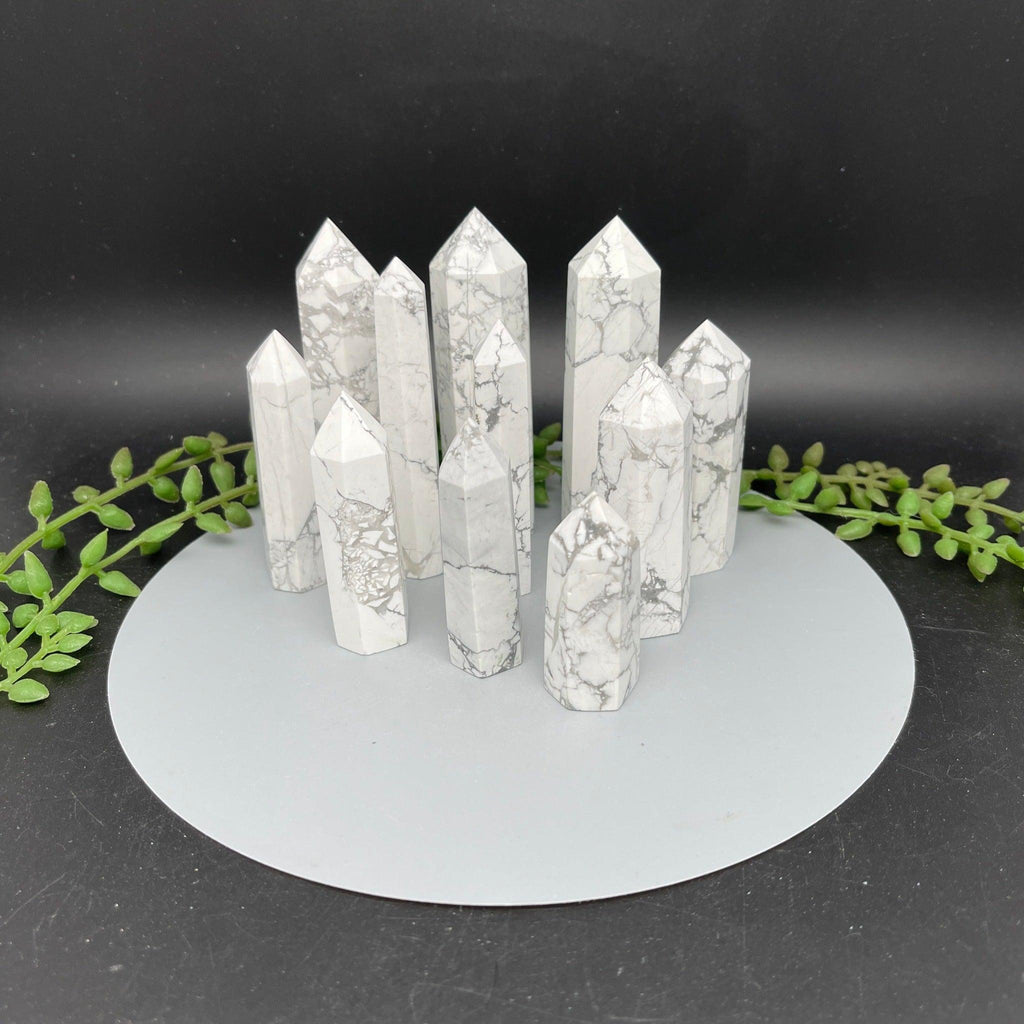 Howlite Towers - Natural Collective LLC