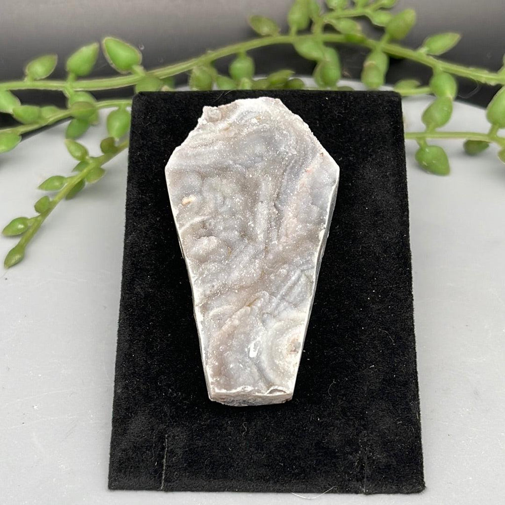 Druzy Agate Coffin - Natural Collective LLC