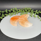 7 cm Orange Selenite Crescent Moons - Natural Collective LLC