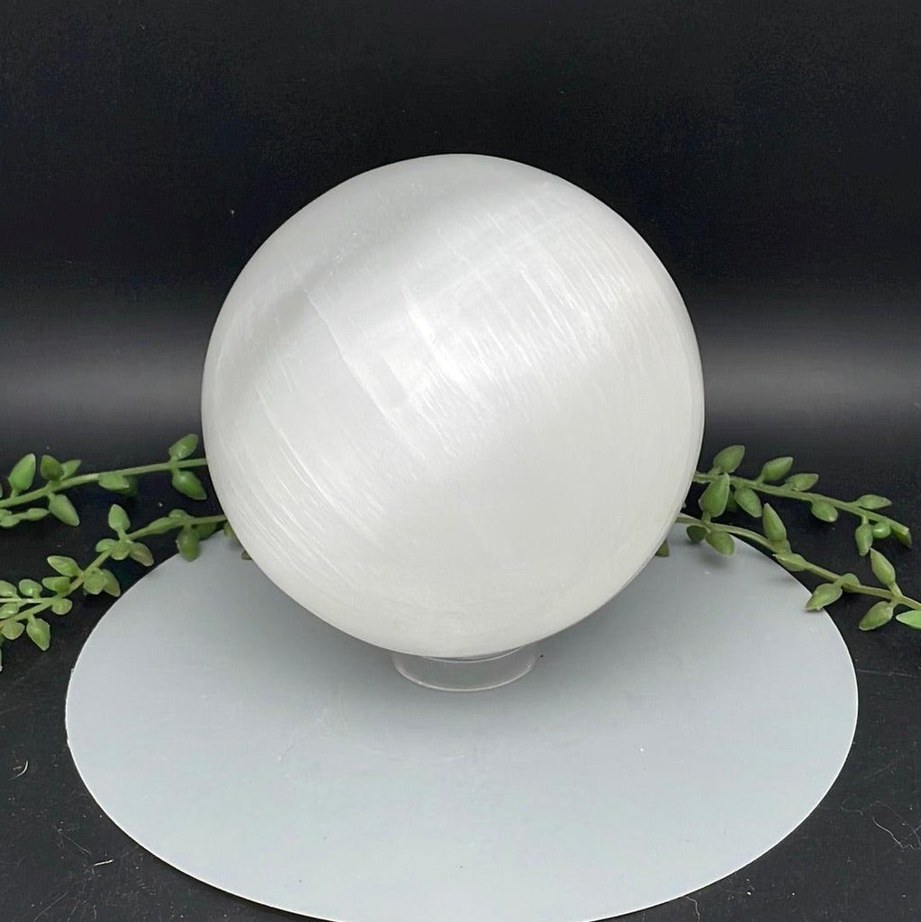 12 cm Selenite Spheres - Natural Collective LLC