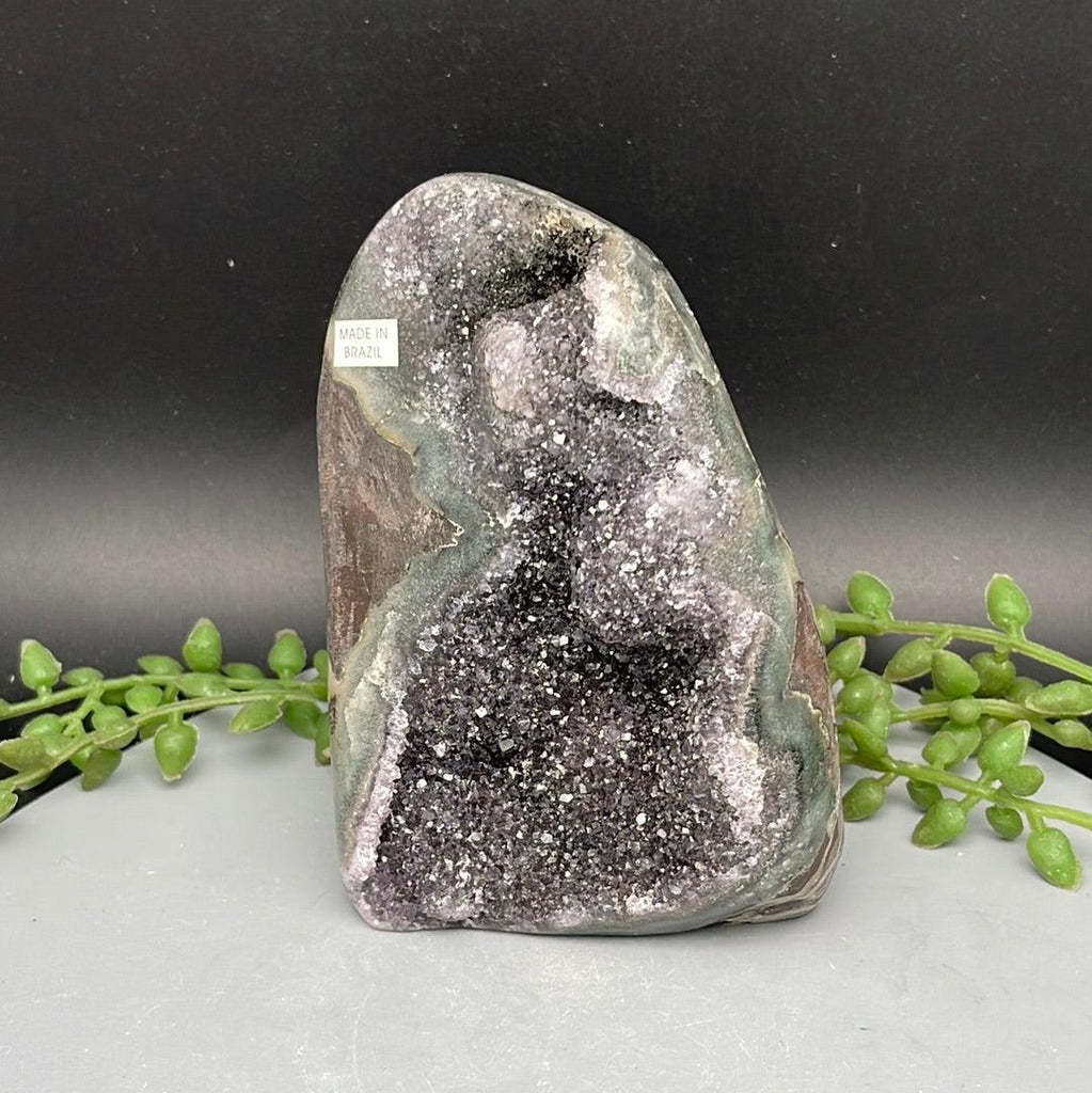 Polished Cut Base Amethyst - 0.420 kg - Natural Collective LLC