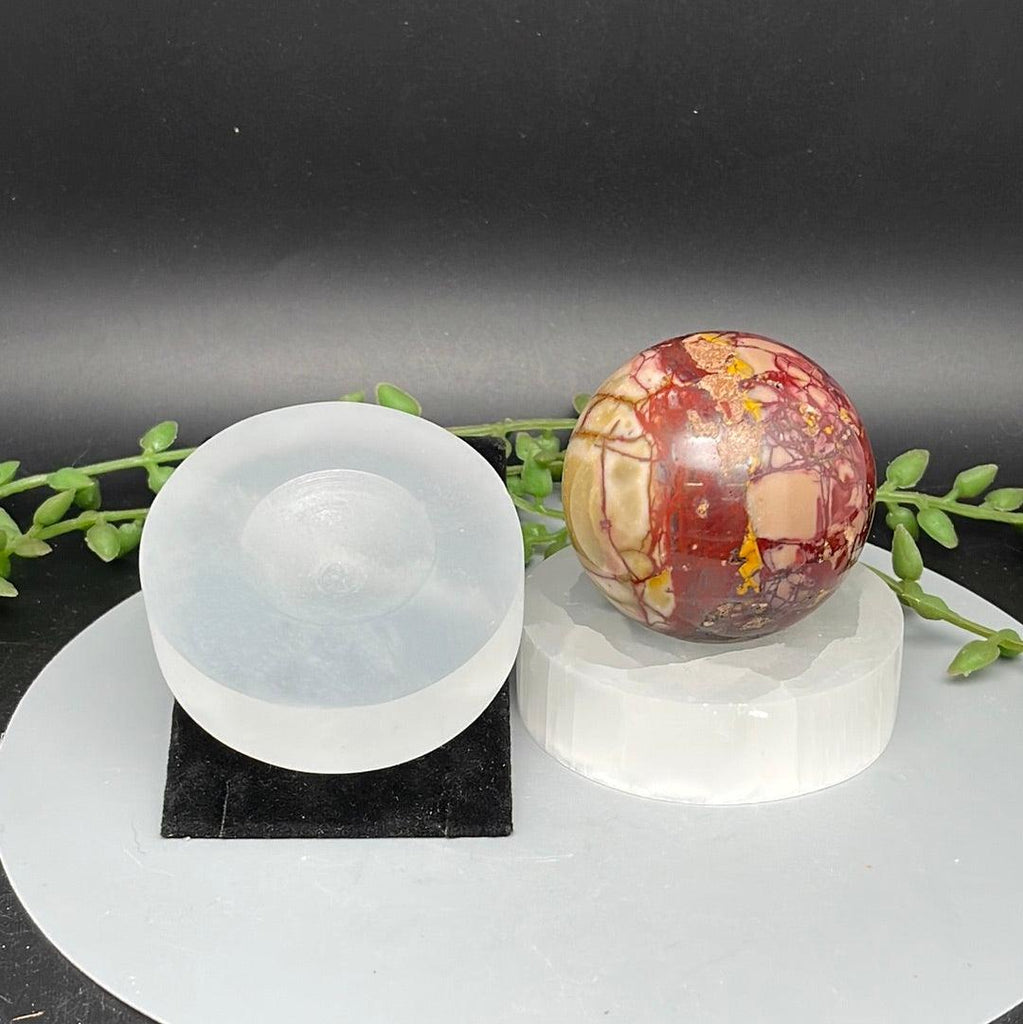 Selenite Sphere Holders - Natural Collective LLC