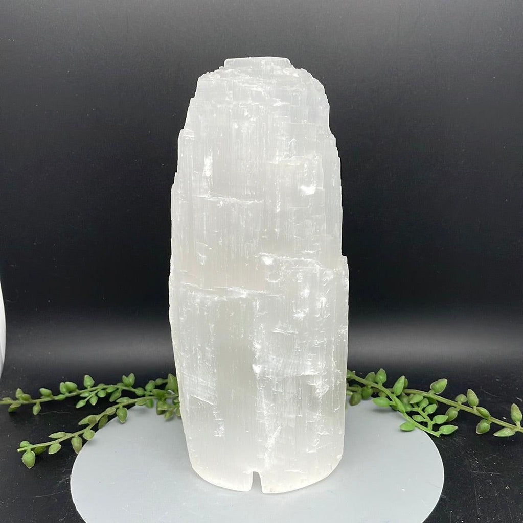 20 cm Selenite Mountain Lamp Cover - Natural Collective LLC