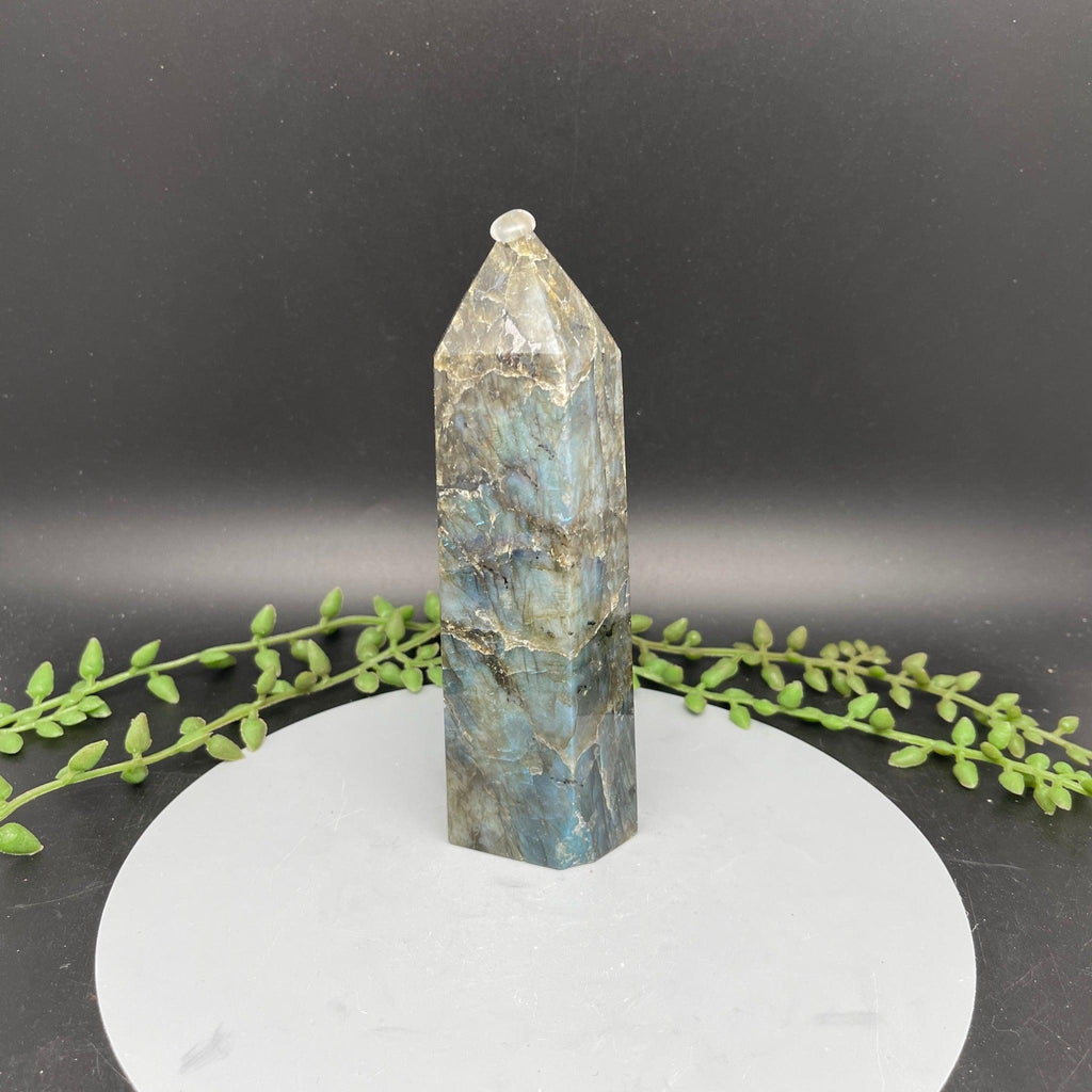 Labradorite Towers - 6 sided - Natural Collective LLC