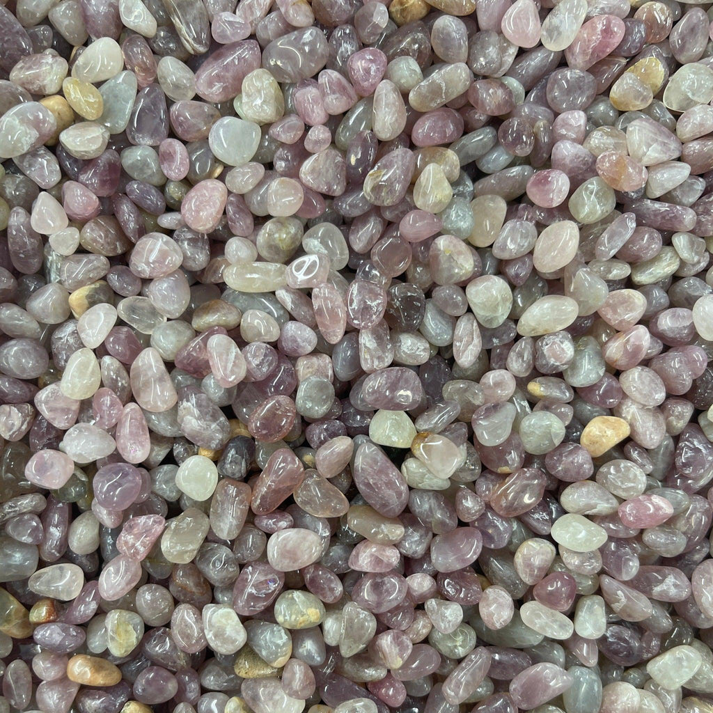 Lavender Rose Quartz Chips - Natural Collective LLC