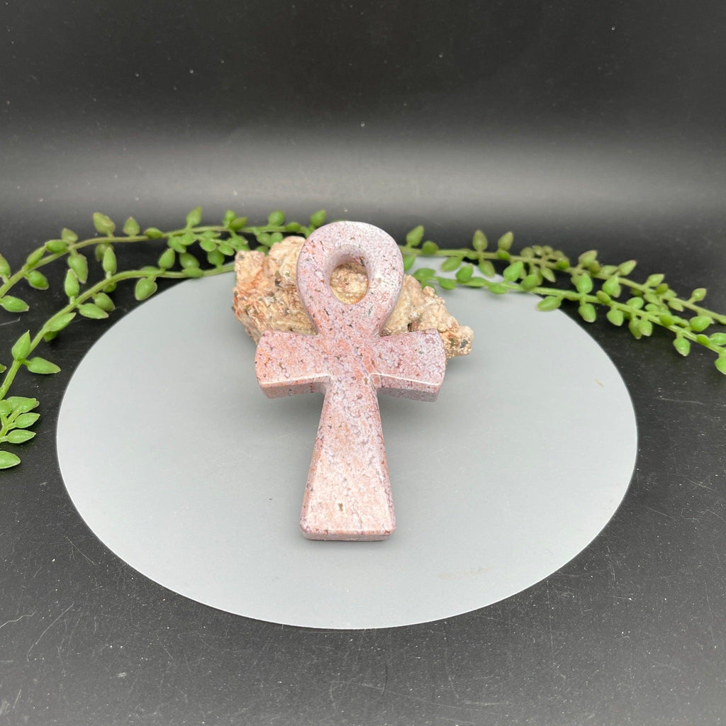 Lepidolite Ankh - Natural Collective LLC