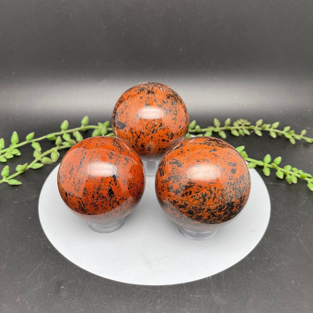 Mahogany Obsidian Spheres - Natural Collective LLC