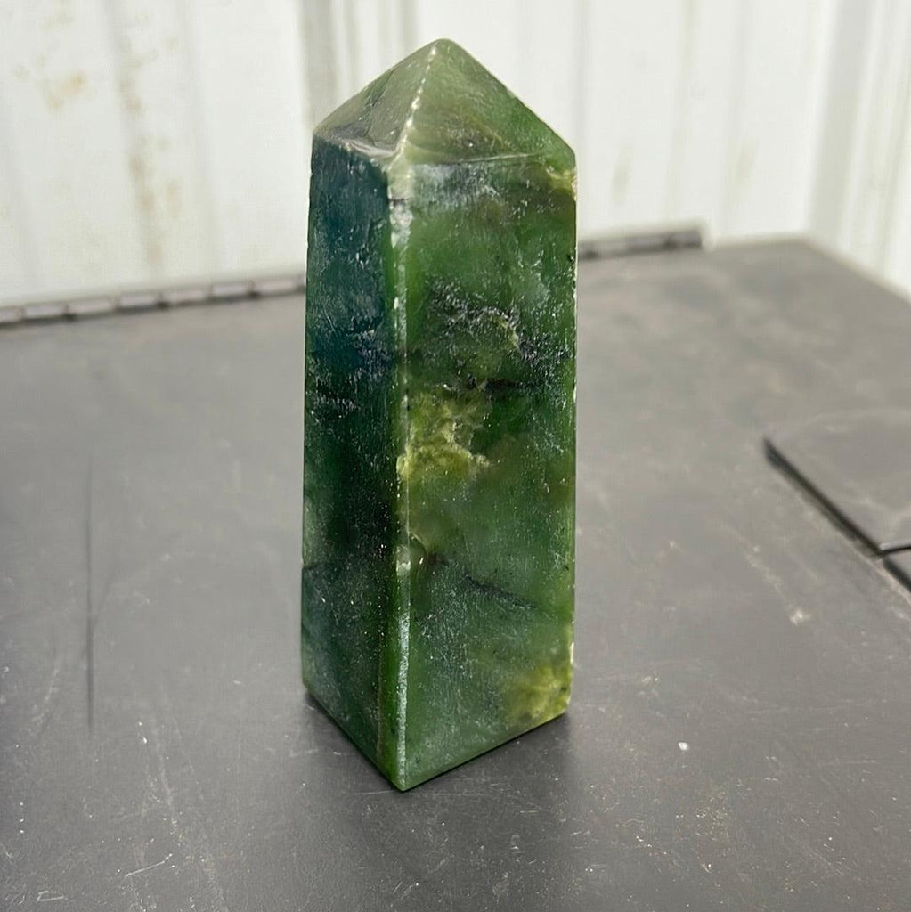 Nephrite Jade Towers - Natural Collective LLC