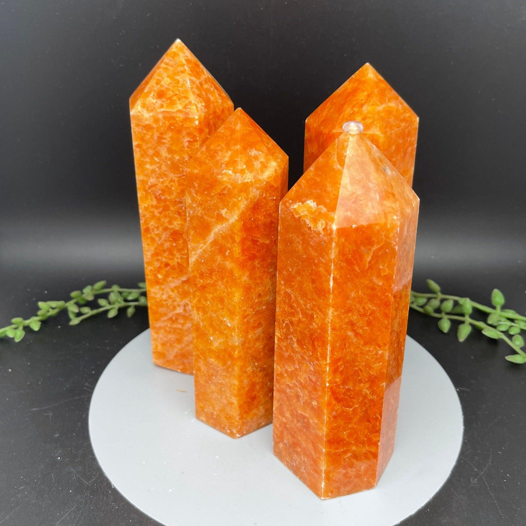 Orchid Calcite Towers - Natural Collective LLC