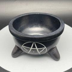 Pentacle Soapstone Charcoal Burner - Natural Collective LLC