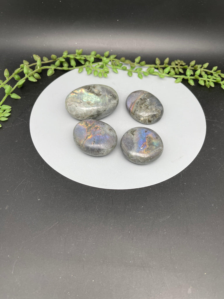 Purple Flash Labradorite Palms - Natural Collective LLC