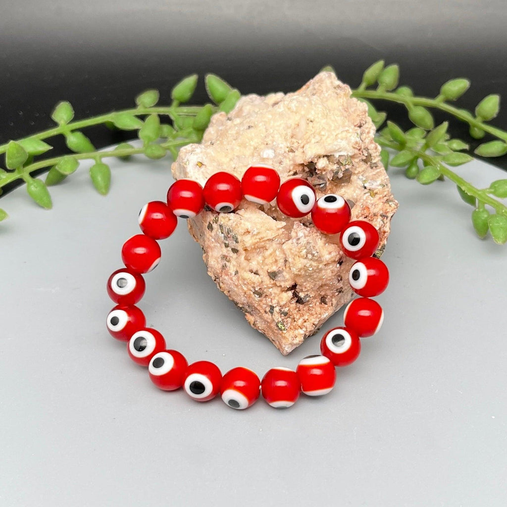 Bracelets - Evil Eye - Red - Natural Collective LLC