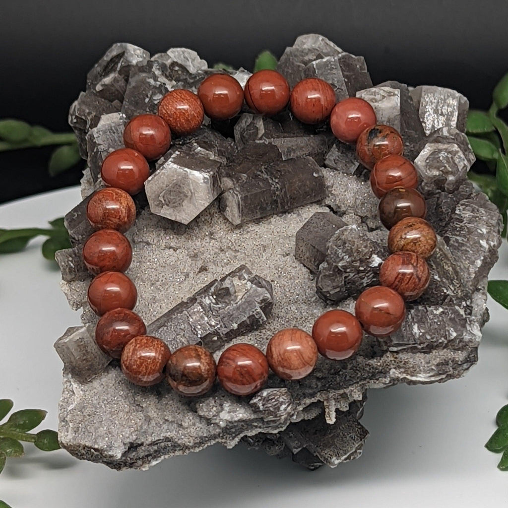 Bracelets - Red Jasper - Natural Collective LLC