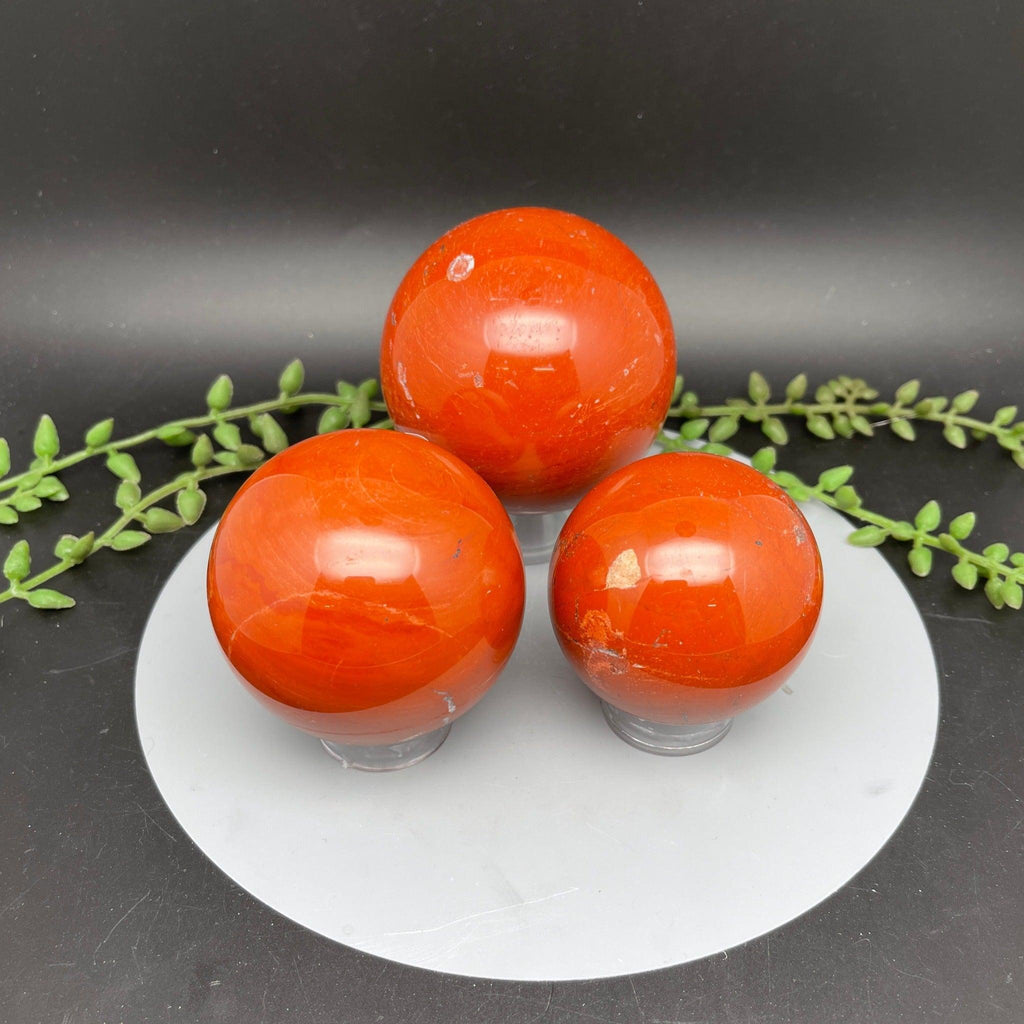 Red Jasper Spheres - Natural Collective LLC