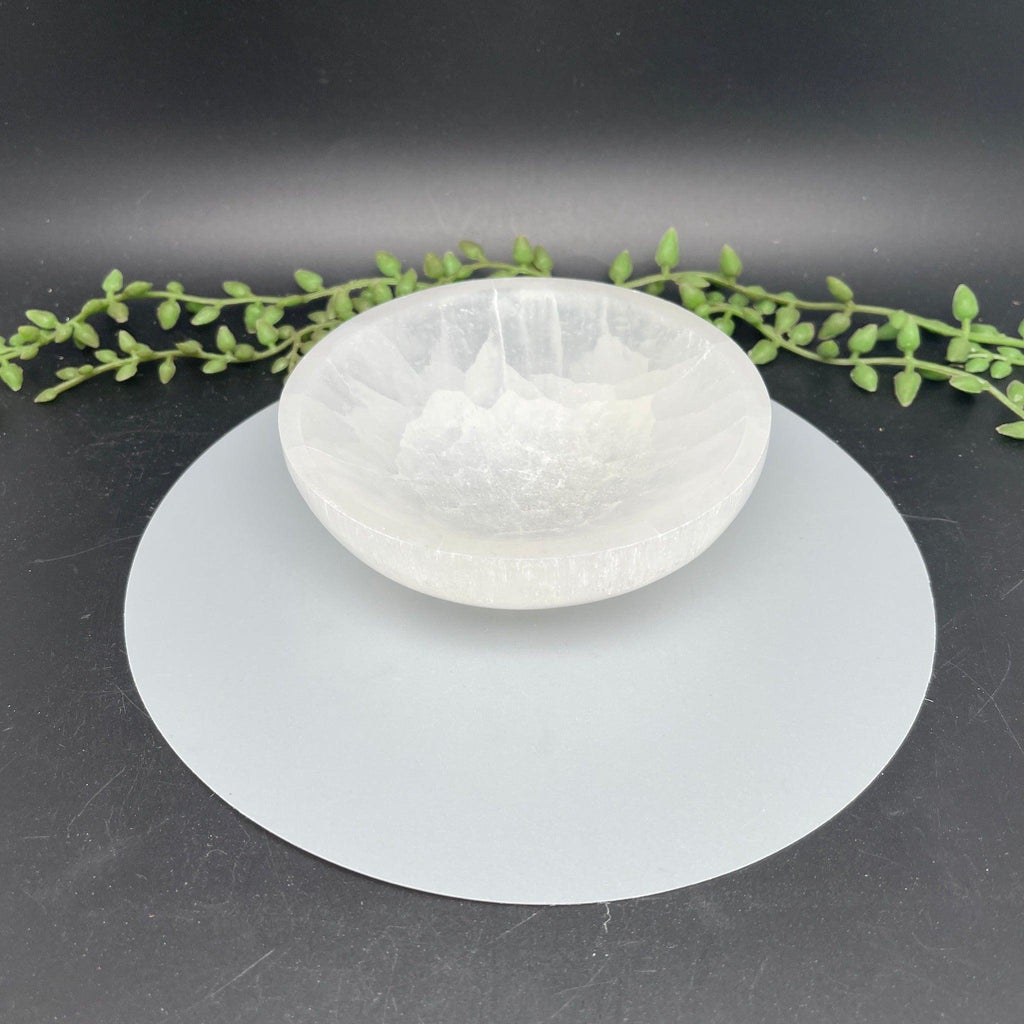 Round 12 cm Selenite Bowls - Natural Collective LLC