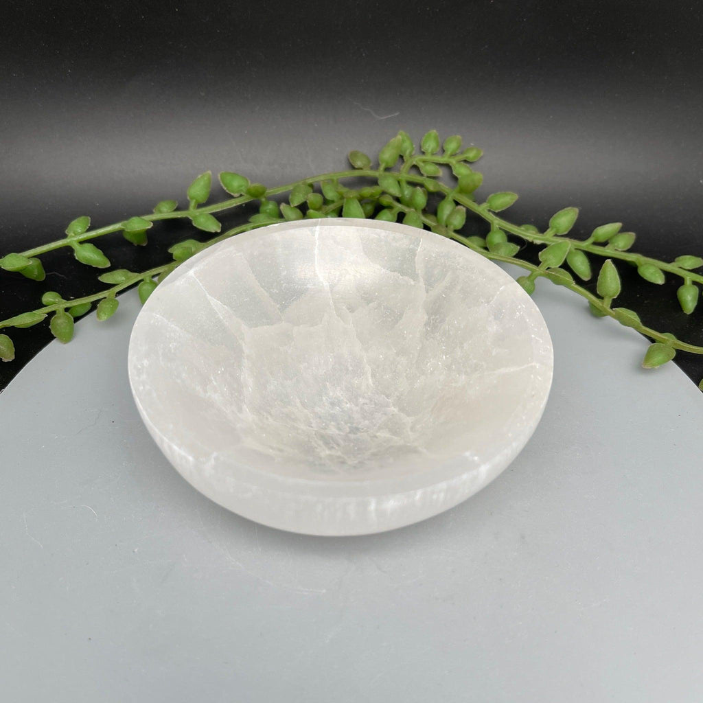 10 cm Round Selenite Bowls - Natural Collective LLC